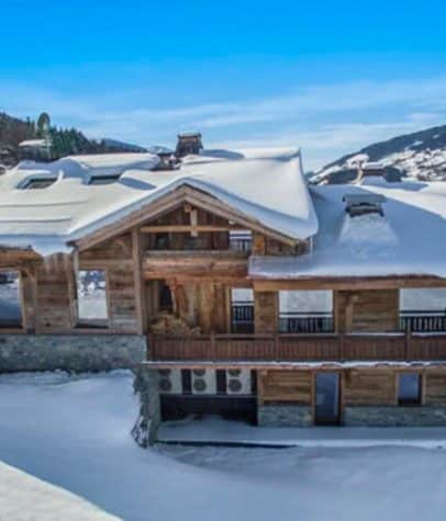 chalet-ararat-megeve-exterior-covered in snow